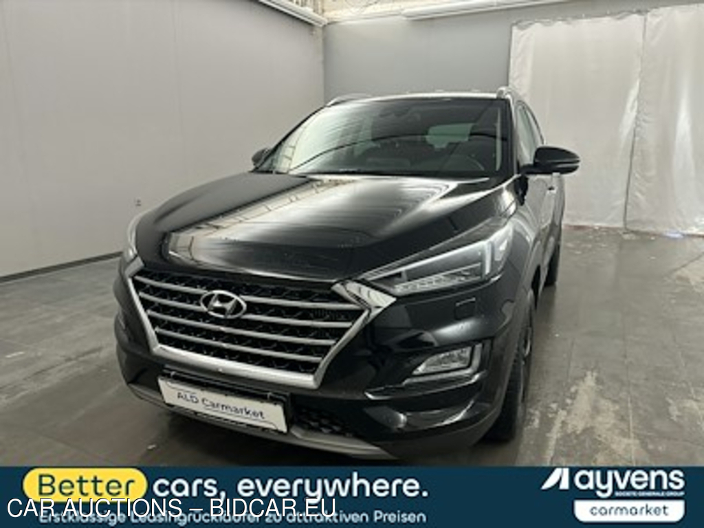 Hyundai Tucson blue 2.0 CRDi 4WD Aut. Premium Geschlossen, 5-turig, Automatik, 8-Gang