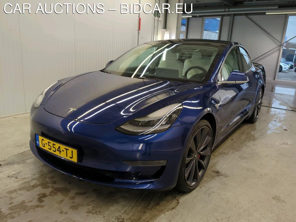 Tesla 3 Model Dual Motor 75kWh AWD Long Range Performance automaat, 2019