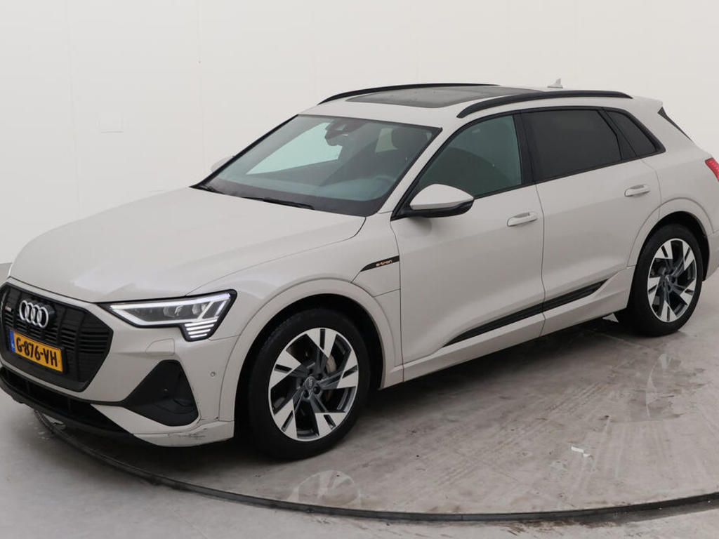 Audi E-tron 50 BEV 313PK QUATTRO LAUNCH EDITION BLACK PRO LINE S TOUR PANO, 2019