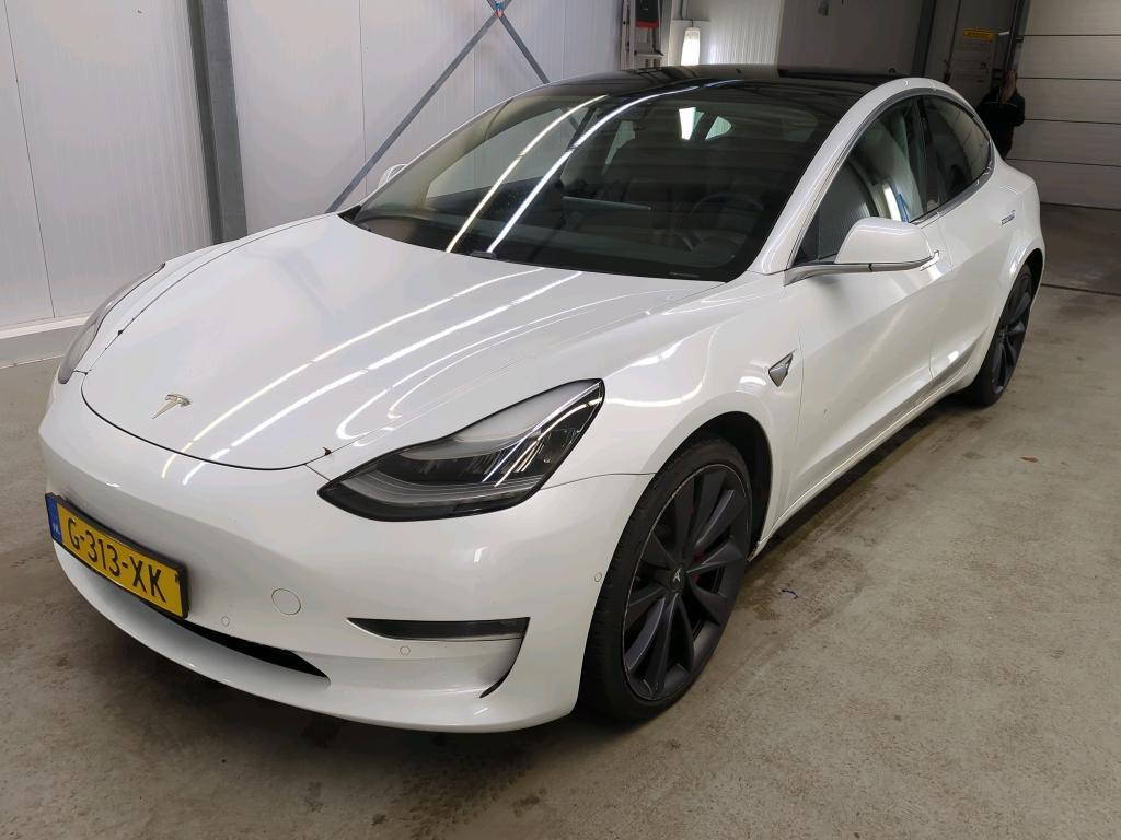 Tesla 3 Model Dual Motor 75kWh AWD Long Range Performance automaat, 2019