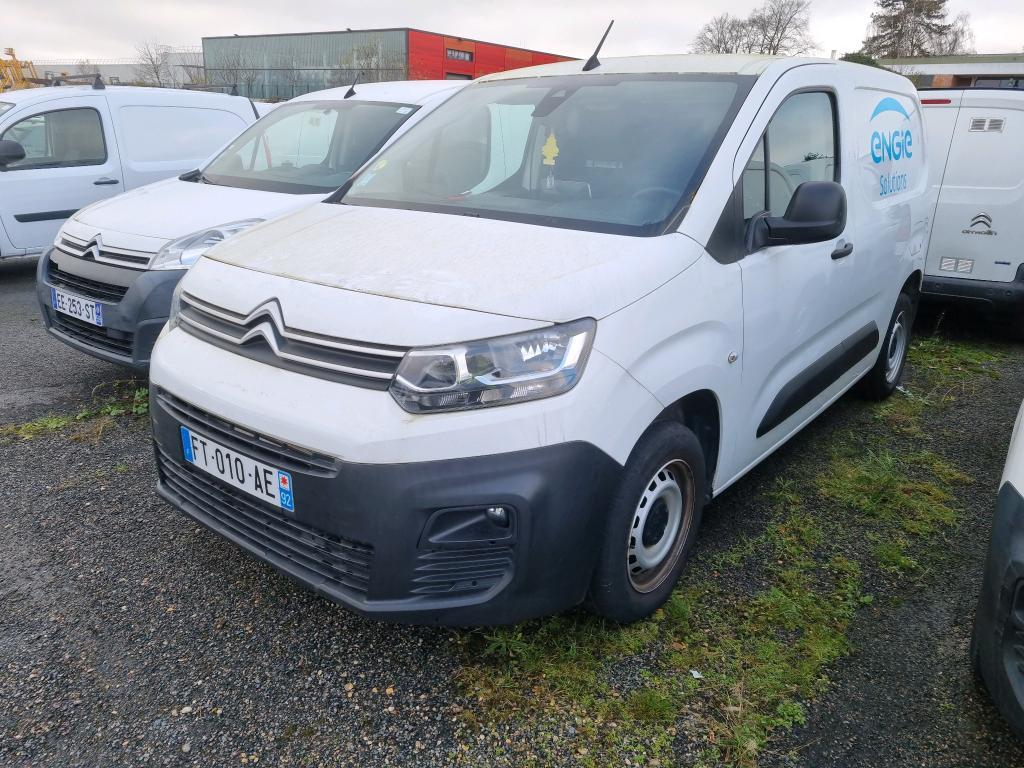 Citroen Berlingo M 650kg BlueHDi 100 S&amp;S BVM Driver VU [4P] bvm 5-100CH-5cv, 2020
