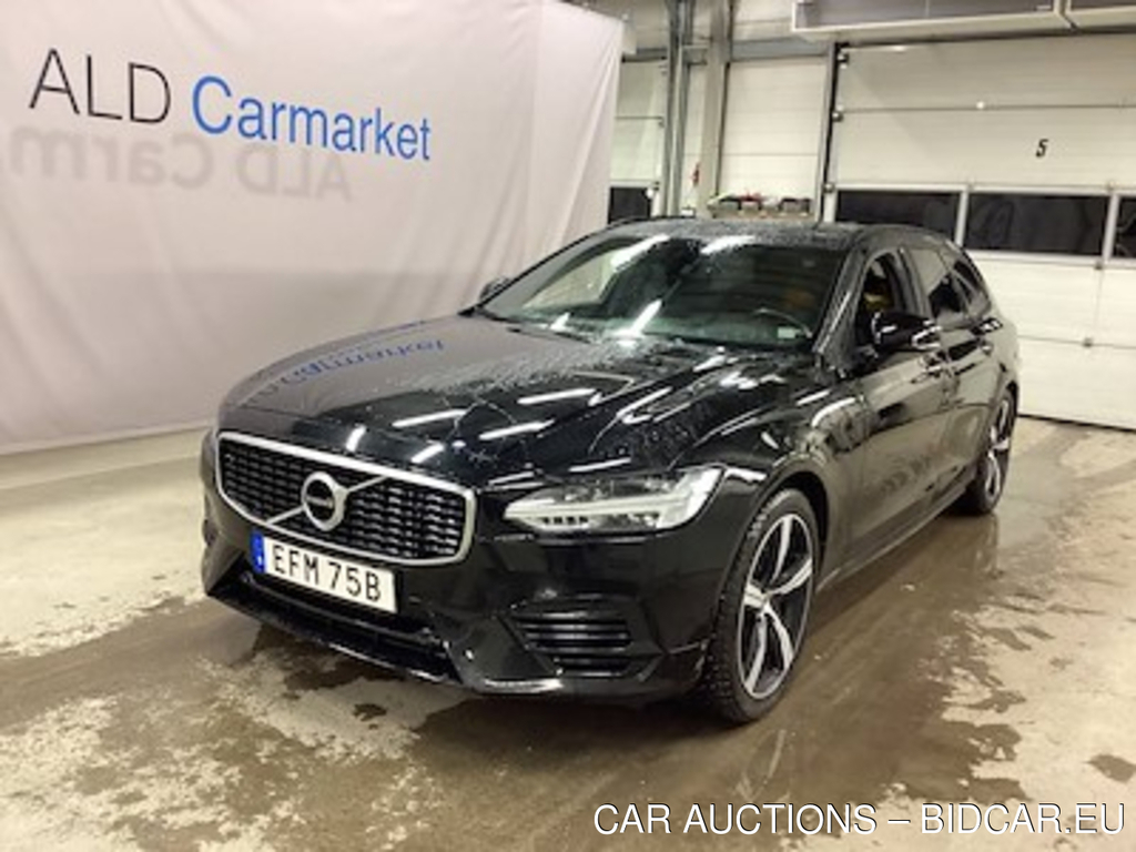 Volvo V90 recharge T8 awd R-design, Nav, Voc, B-Kamera, Skinn/Alcantara, Auto