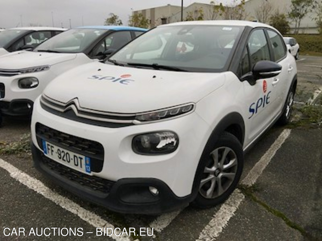 Citroen C3 C3 Ste 1.6 BlueHDi 100ch S&amp;S Feel Business R E6.d-TEMP - TRANSFO 5 PLACES / 5 SEATS OK + CERTIF OK