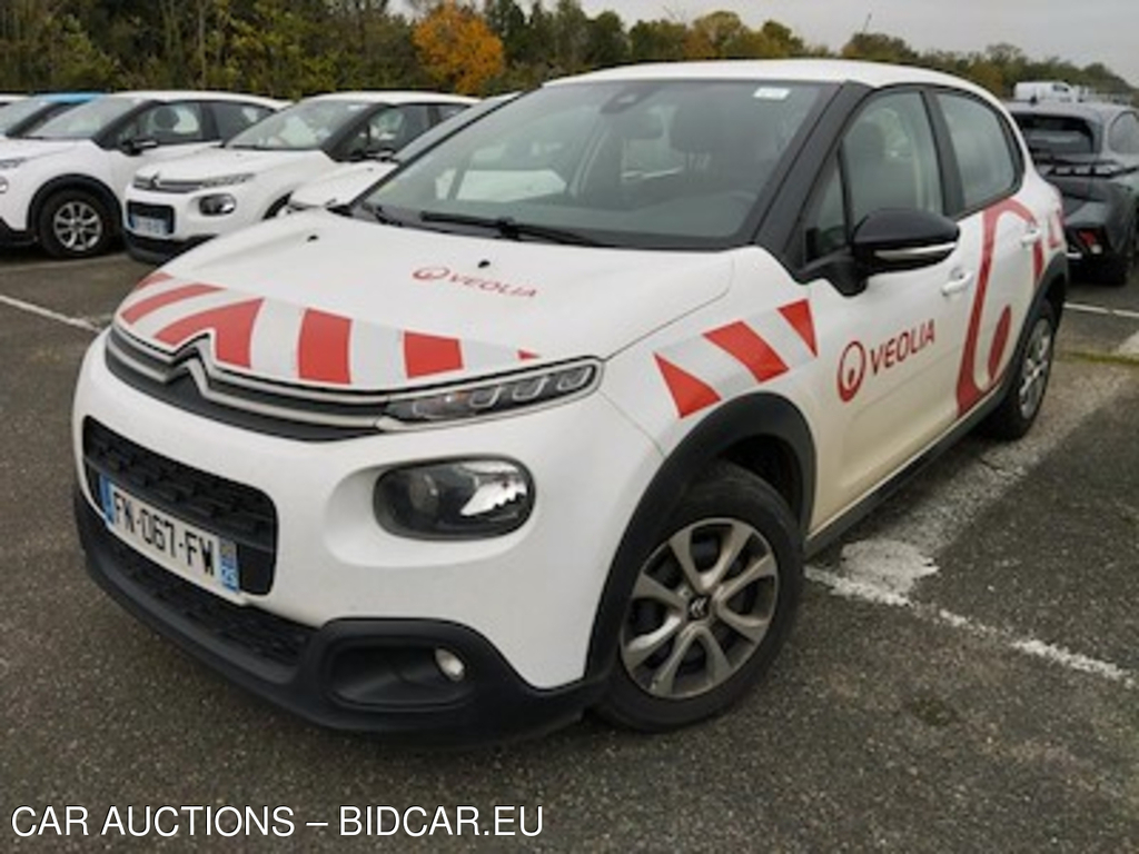 Citroen C3 C3 Ste 1.6 BlueHDi 100ch S&amp;S Feel Business R E6.d-TEMP - TRANSFO 5 PLACES / 5 SEATS OK + CERTIF OK