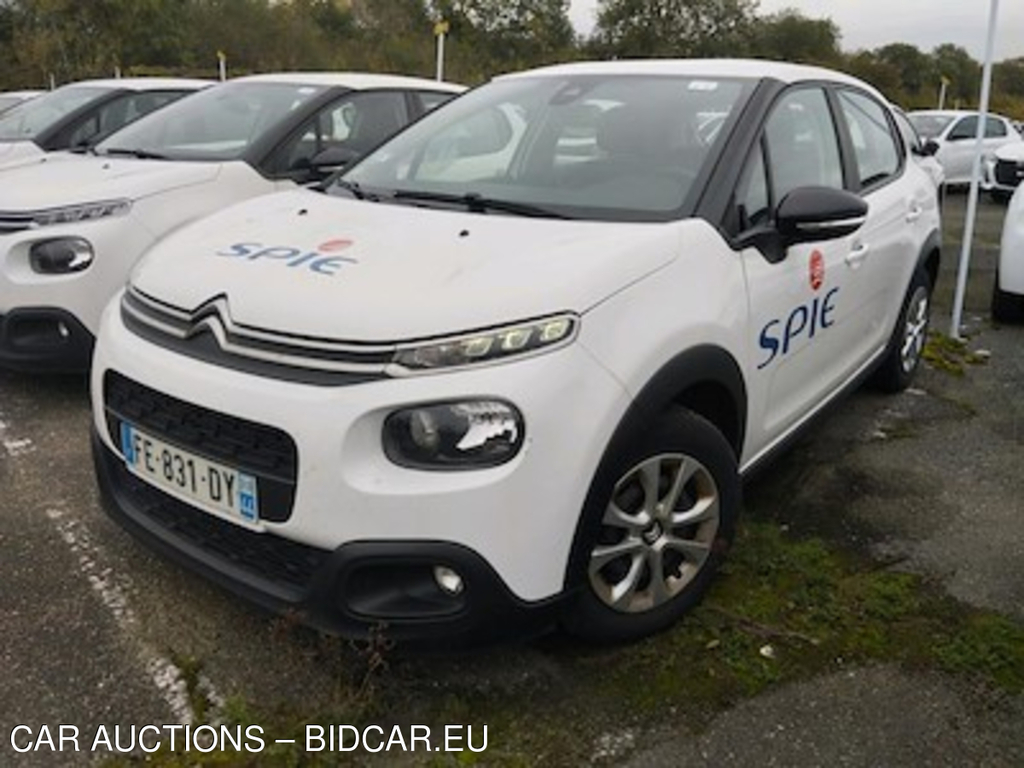 Citroen C3 C3 Ste 1.6 BlueHDi 100ch S&amp;S Feel Business R E6.d-TEMP - TRANSFO 5 PLACES / 5 SEATS OK + CERTIF OK