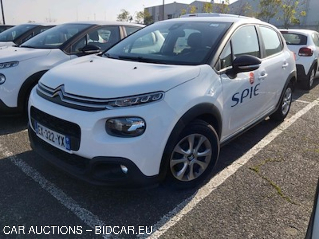 Citroen C3 C3 Ste 1.6 BlueHDi 75ch S&amp;S Feel Business R - TRANSFO 5 PLACES / 5 SEATS OK + CERTIF OK