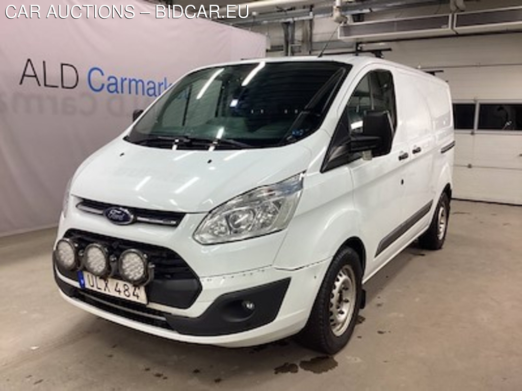 Ford Transit custom !A LOT OF DAMAGE!, Inredning, 3-Sits, Drag, P-Varmare, Manuell