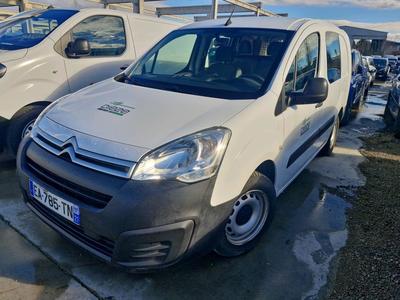 Citroen BERLINGO CABINE HDi 90 BVM Confort 21L2 Cabine App. VU [4P] bvm 5-90CH-5cv, 2016