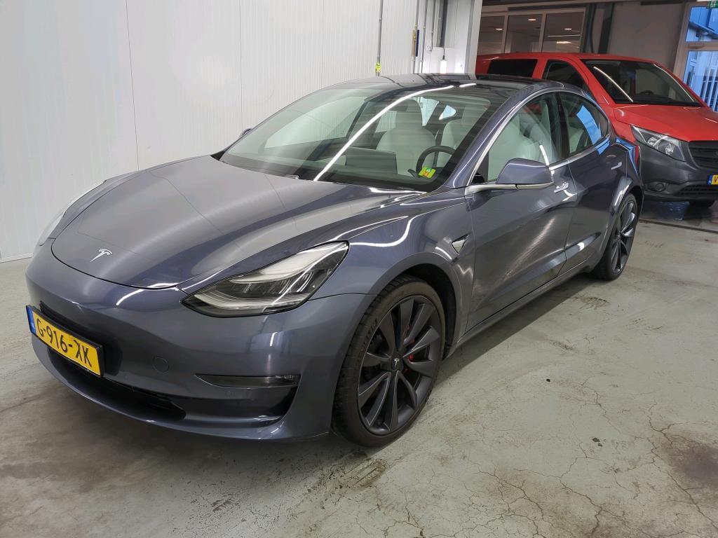 Tesla 3 Model Dual Motor 75kWh AWD Long Range Performance automaat, 2019