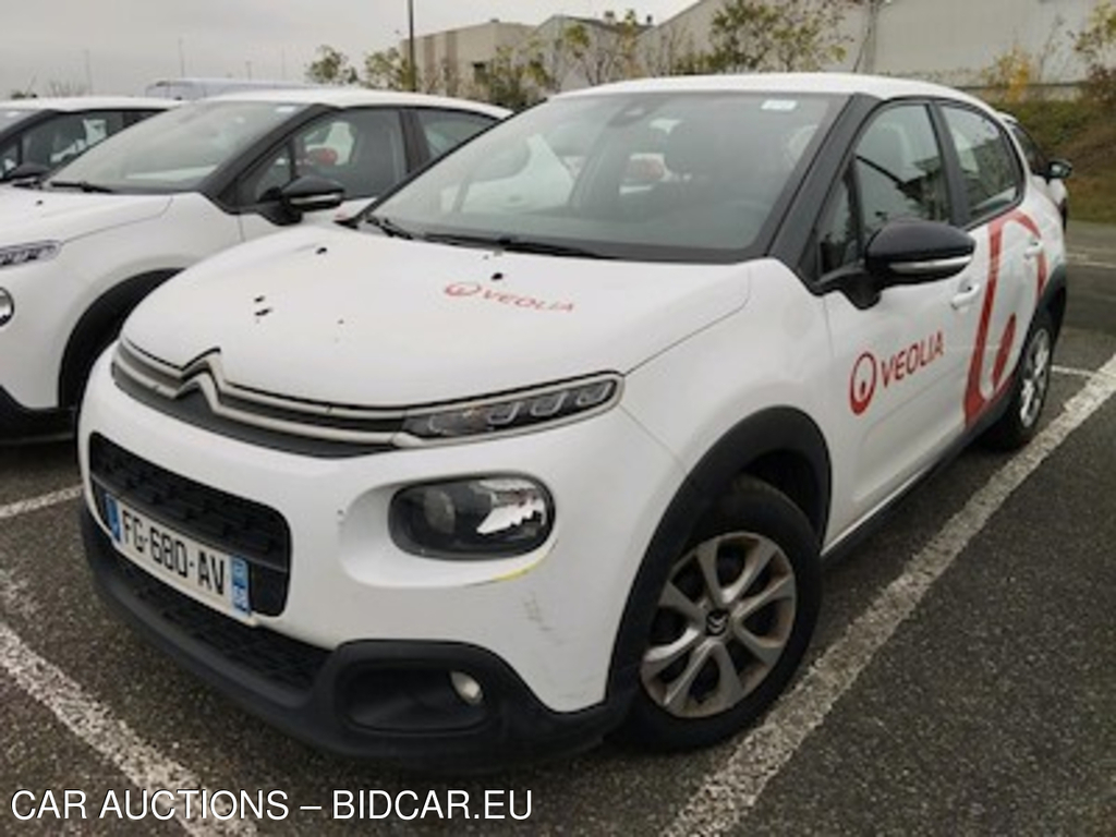 Citroen C3 C3 Ste 1.6 BlueHDi 100ch S&amp;S Feel Business R E6.d-TEMP - TRANSFO 5 PLACES / 5 SEATS OK + CERTIF OK