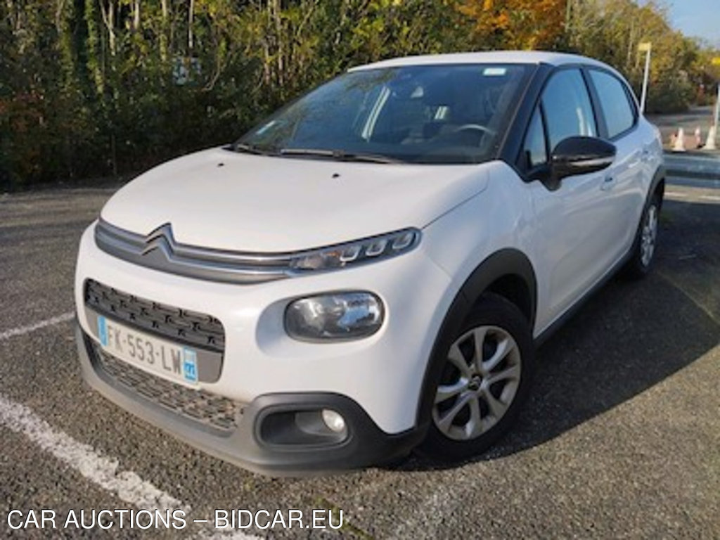 Citroen C3 C3 Ste 1.6 BlueHDi 100ch S&amp;S Feel Business R E6.d-TEMP - TRANSFO 5 PLACES / 5 SEATS OK + CERTIF OK