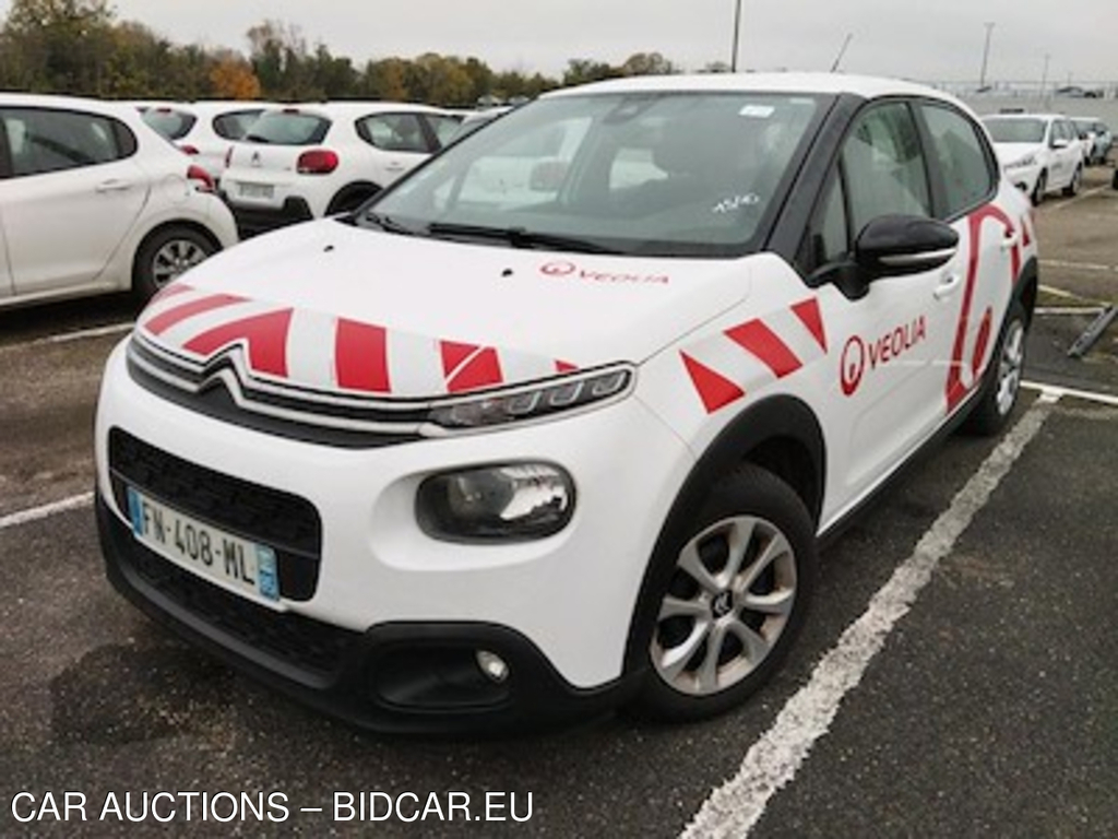 Citroen C3 C3 Ste 1.6 BlueHDi 100ch S&amp;S Feel Business R E6.d-TEMP - TRANSFO 5 PLACES / 5 SEATS OK + CERTIF OK