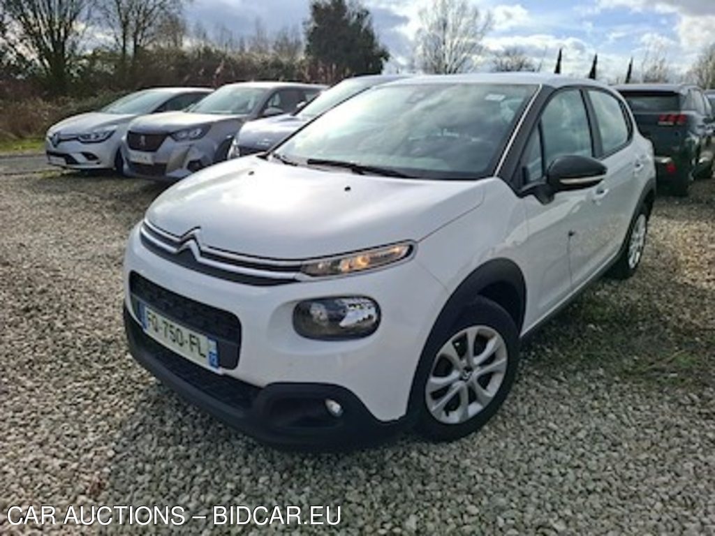 Citroen C3 C3 Ste 1.6 BlueHDi 100ch S&amp;S Feel Nav E6.d-TEMP // 2 PLACES - 2 SEATS