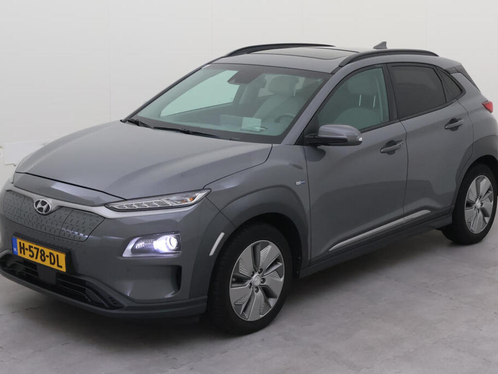 Hyundai Kona EV PREMIUM 64KWH 204PK PANO LEDER, 2019