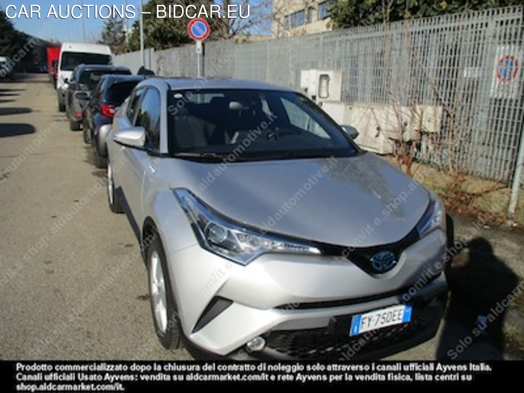 Toyota c-hr 1.8h 122cv e-cvt active -