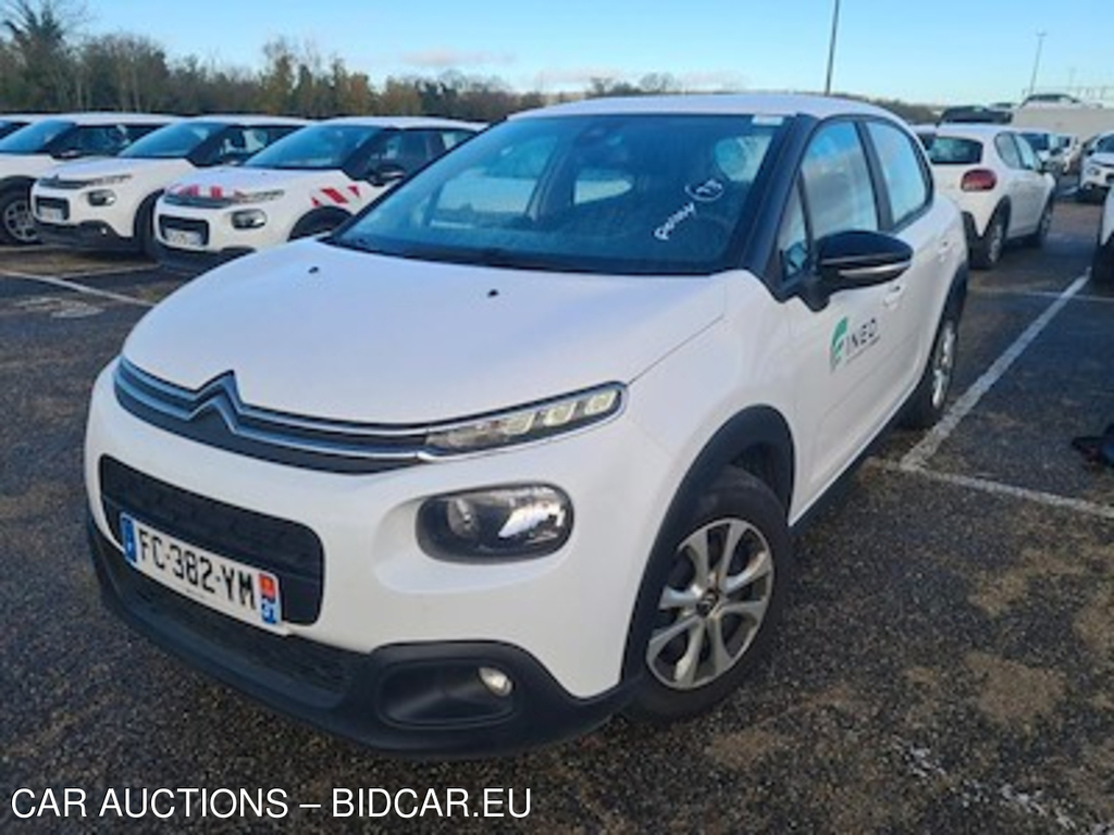 Citroen C3 C3 Ste 1.6 BlueHDi 100ch S&amp;S Feel Business R E6.d-TEMP - TRANSFO 5 PLACES / 5 SEATS OK + CERTIF OK