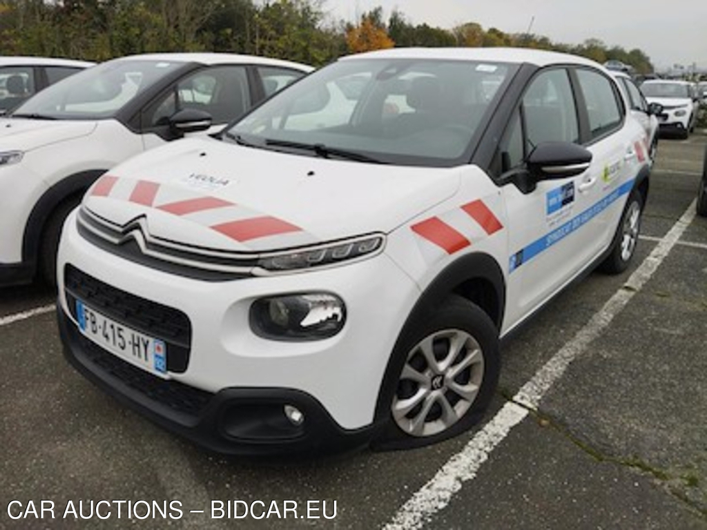 Citroen C3 C3 Ste 1.6 BlueHDi 100ch S&amp;S Feel Business R E6.d-TEMP - TRANSFO 5 PLACES / 5 SEATS OK + CERTIF OK