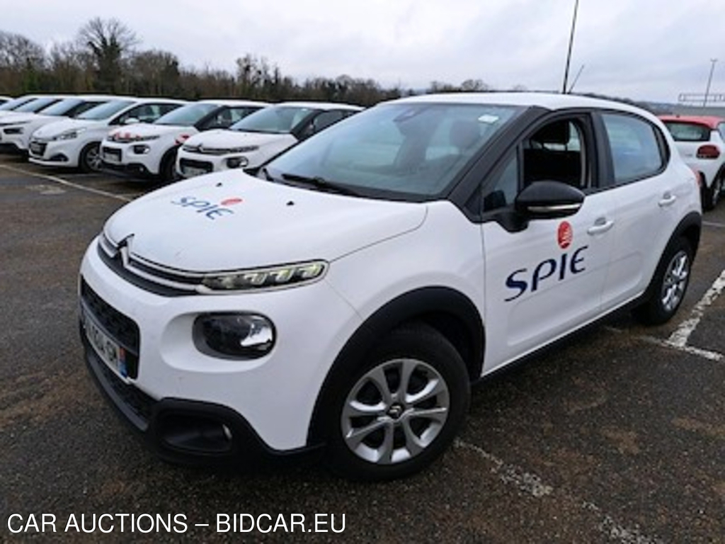 Citroen C3 C3 Ste 1.6 BlueHDi 75ch S&amp;S Feel Business R - TRANSFO 5 PLACES / 5 SEATS OK + CERTIF OK