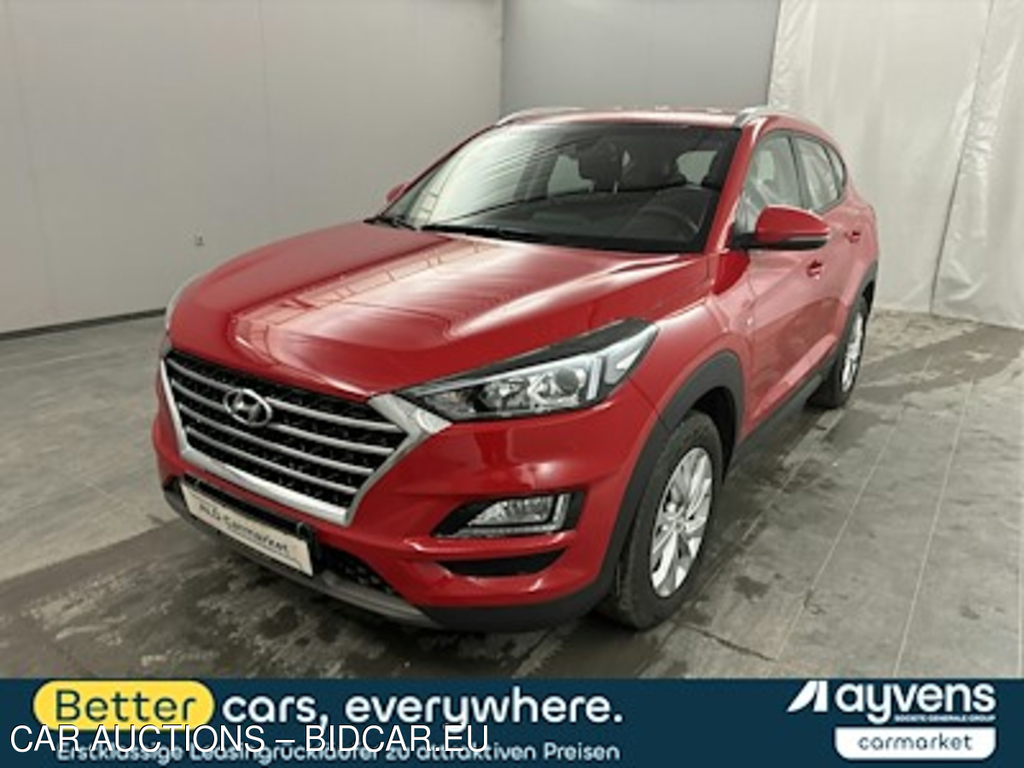 Hyundai Tucson blue 1.6 CRDi 2WD DCT Trend Geschlossen, 5-turig, Automatik, 7-Gang