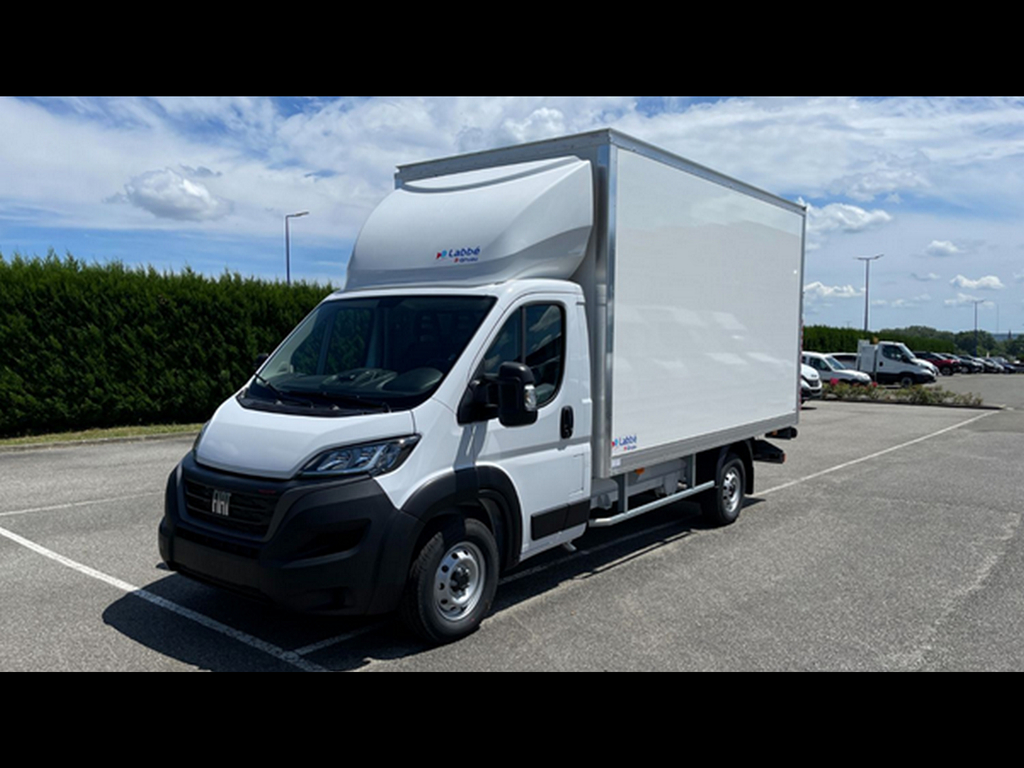 Fiat Ducato chassis cabine CAISSE 20M3 HAYON+AUV MAXIHD 3.5 L H3-POWER 160 BU, 2022