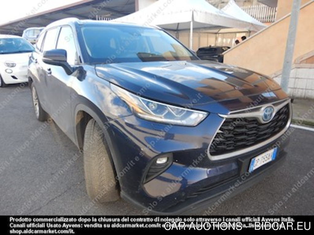 Toyota highlander 2.5h 244 CV e-cvt -