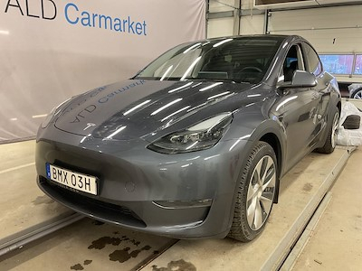 Tesla Model Y longe range awd Skinn, P-Varmare, B-kamera, Pano, Nav, Auto