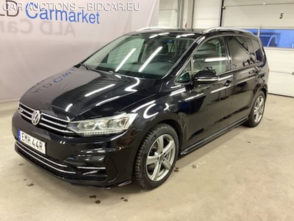 Volkswagen Touran tsi 150 dsg 7-sits R-Line Drag Varmare Backkamera Auto