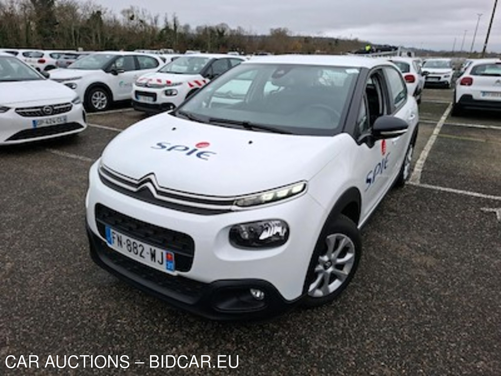 Citroen C3 C3 Ste 1.2 PureTech 82ch S&amp;S Feel Business R E6.d - TRANSFO 5 PLACES / 5 SEATS OK + CERTIF OK