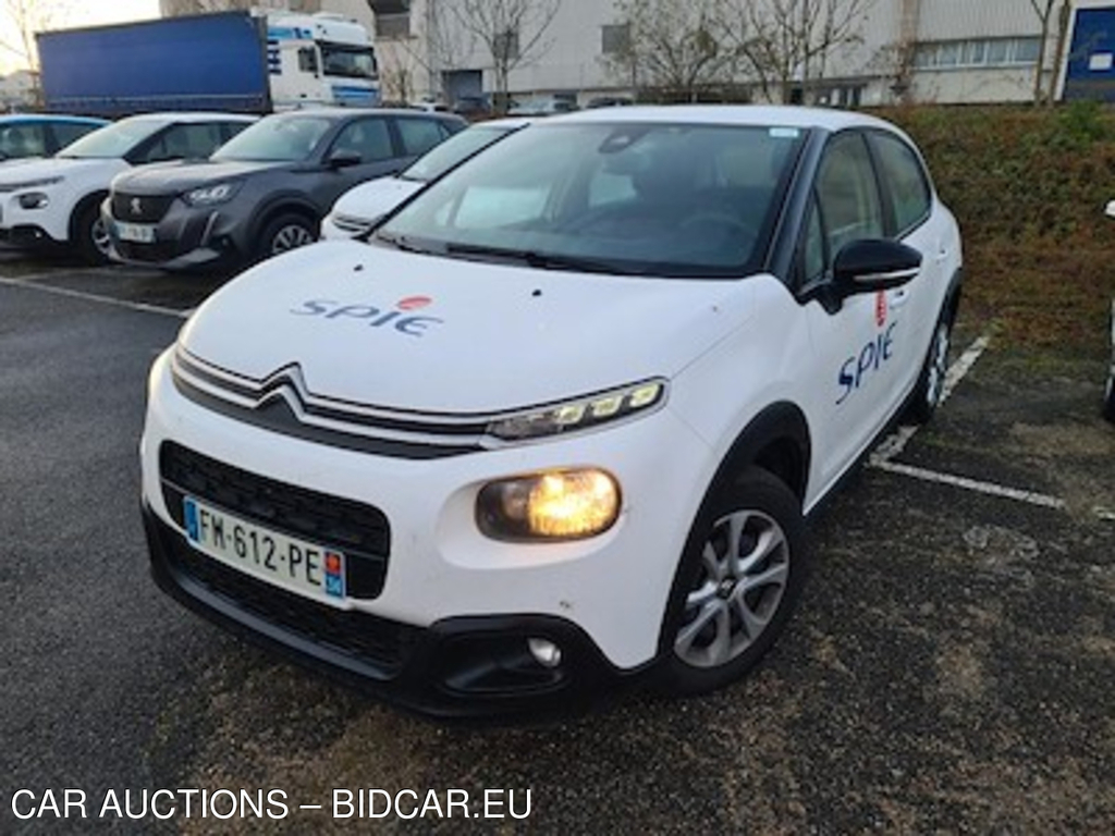 Citroen C3 C3 Ste 1.2 PureTech 82ch S&amp;S Feel Business R E6.d - TRANSFO 5 PLACES / 5 SEATS OK + CERTIF OK