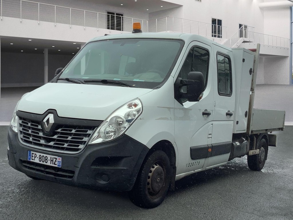 Renault Master chassis dble cab L3 3.5T 2.3 DCI 110 E6 GRAND CONFORT, 2017