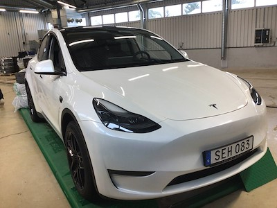 Tesla Model Y long range awd 514hk Skinn, Pano, P-Varmare, B-Kamera, Nav, Auto