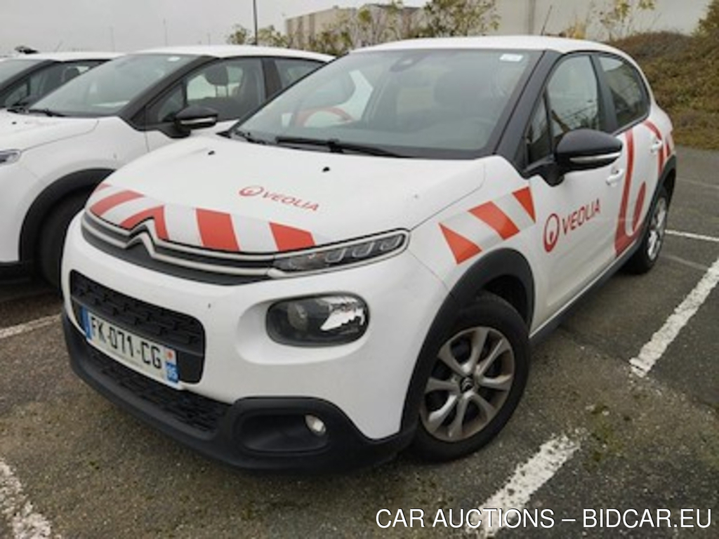 Citroen C3 C3 Ste 1.6 BlueHDi 100ch S&amp;S Feel Business R E6.d-TEMP - TRANSFO 5 PLACES / 5 SEATS OK + CERTIF OK