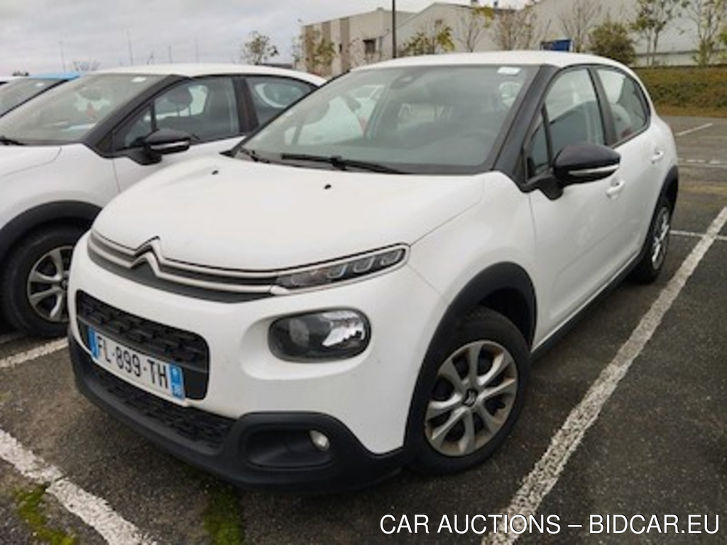 Citroen C3 C3 Ste 1.6 BlueHDi 100ch S&amp;S Feel Business R E6.d-TEMP - TRANSFO 5 PLACES / 5 SEATS OK + CERTIF OK