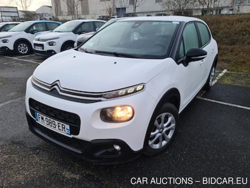 Citroen C3 C3 Ste 1.6 BlueHDi 100ch S&amp;S Feel Business R E6.d-TEMP - TRANSFO 5 PLACES / 5 SEATS OK + CERTIF OK