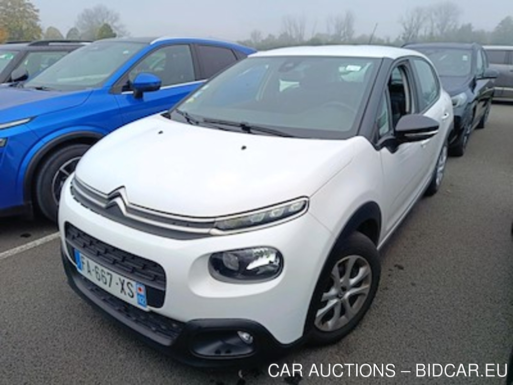 Citroen C3 C3 Ste 1.6 BlueHDi 75ch S&amp;S Feel Business R - TRANSFO 5 PLACES / 5 SEATS OK + CERTIF OK