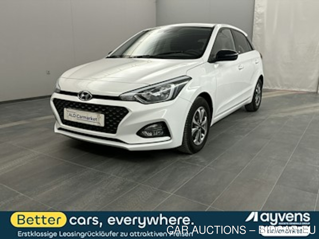 Hyundai I20 blue 1.2 Advantage Limousine, 5-turig, 5-Gang