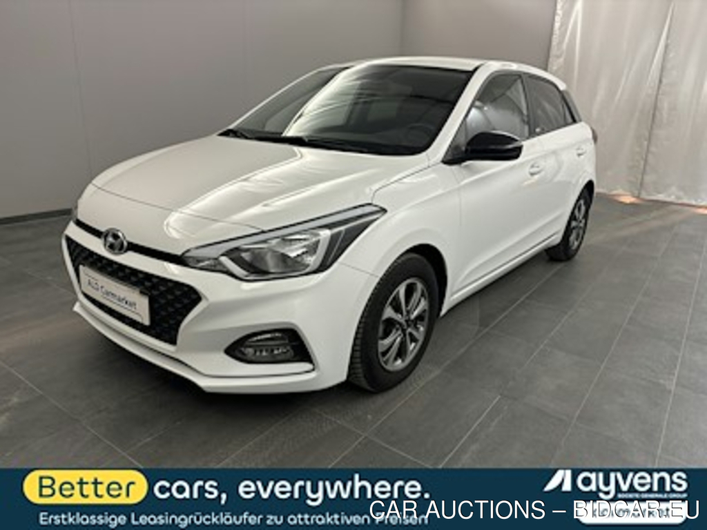 Hyundai I20 blue 1.2 Advantage Limousine, 5-turig, 5-Gang