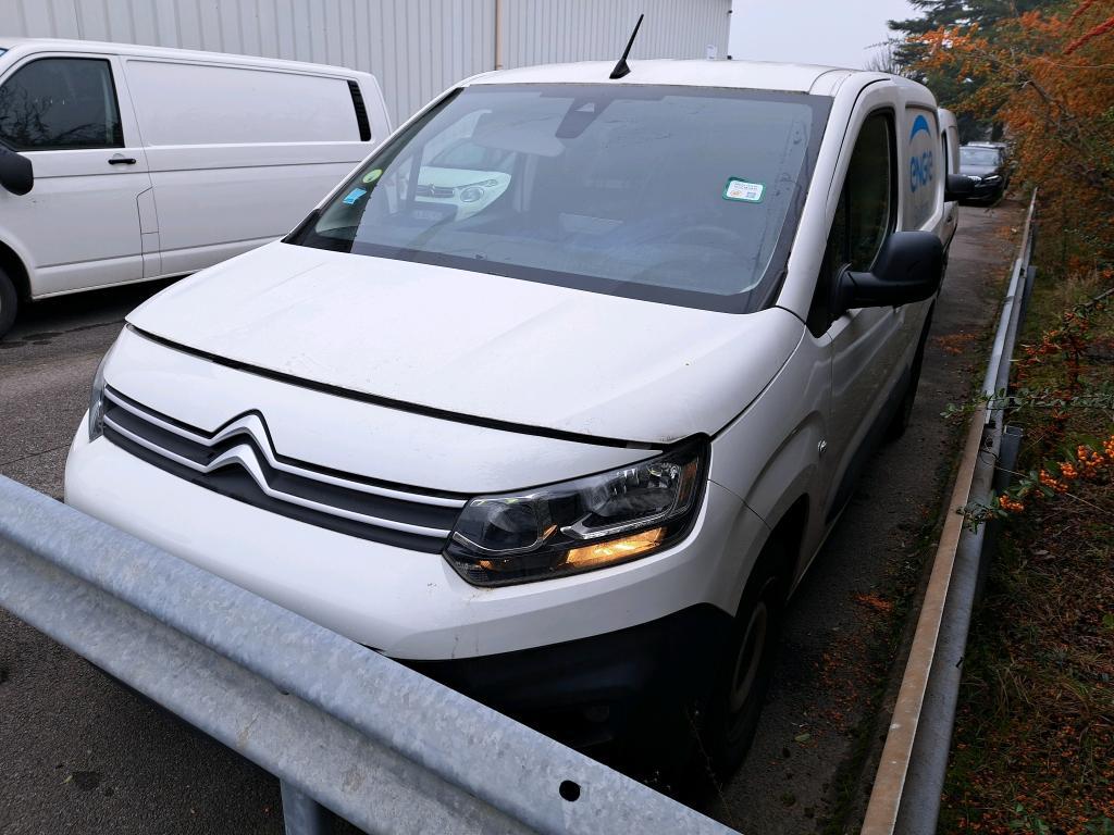 Citroen Berlingo M 650kg BlueHDi 100 S&amp;S BVM Driver VU [4P] bvm 5-100CH-5cv, 2019