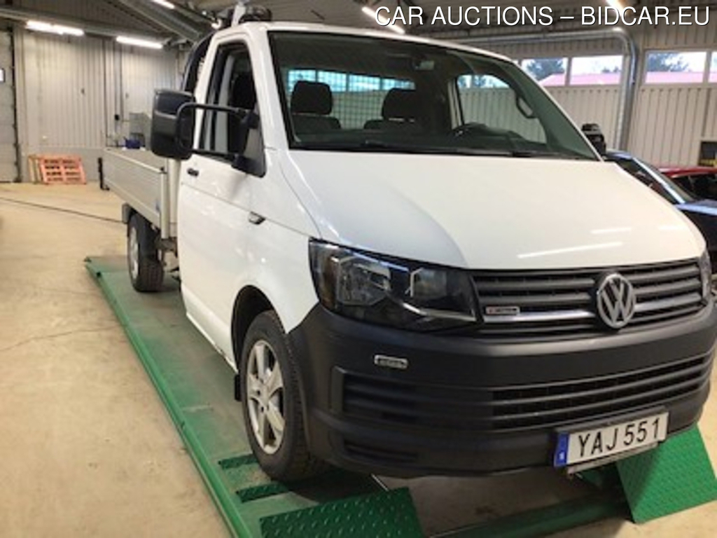 Volkswagen Transporter chassi flak t32 tdi 140 Kran Drag Varmare Manuell