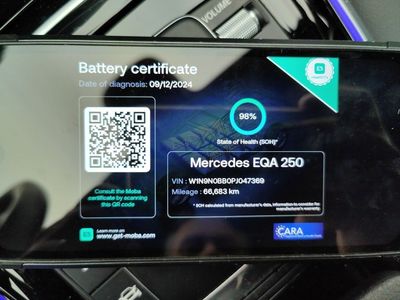 Mercedes-Benz Eqa (h243) 66.5 KWH EQA 250 LUXURY LINE, 2022