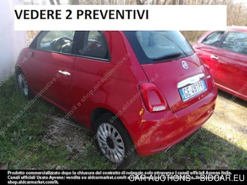 Fiat 500 1.0 70cv ibrido lounge -