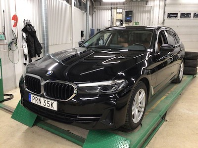 BMW 530e xdrive touring lci Connected Ed, Drag, B-Kamera, Skinn, Nav, Auto