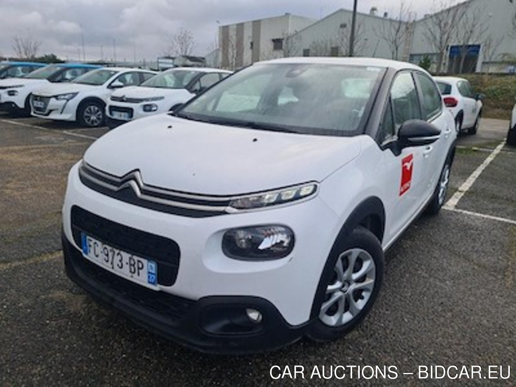 Citroen C3 C3 Ste 1.6 BlueHDi 100ch S&amp;S Feel Business R E6.d-TEMP - TRANSFO 5 PLACES / 5 SEATS OK + CERTIF OK