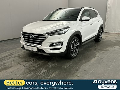 Hyundai Tucson blue 2.0 CRDi 4WD Aut. Premium Geschlossen, 5-turig, Automatik, 8-Gang