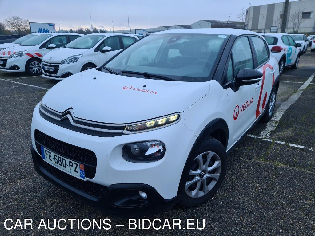 Citroen C3 C3 Ste 1.2 PureTech 82ch S&amp;S Feel Business R E6.d - TRANSFO 5 PLACES / 5 SEATS OK + CERTIF OK