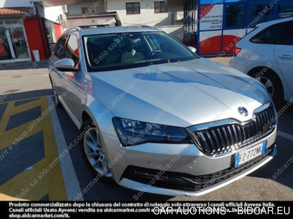 Skoda superb wagon 2.0 tdi evo -