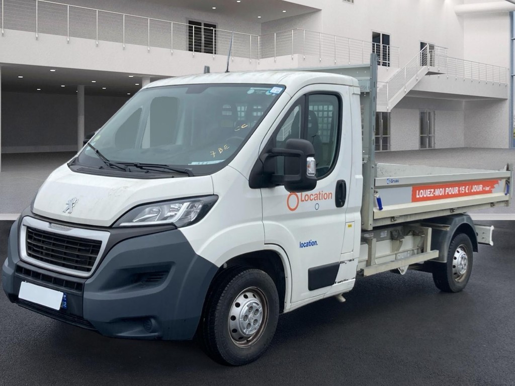 Peugeot Boxer chassis cabine benne 335 L2 BLUEHDI 130 S&amp;S PRO SR, 2019