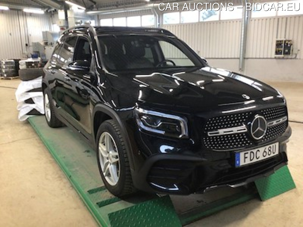 Mercedes-Benz Glb 200 D 4matic 7-SITS, AMG, Se Edition, Weddscreen, Pano, B-Kamera, Nav, Auto