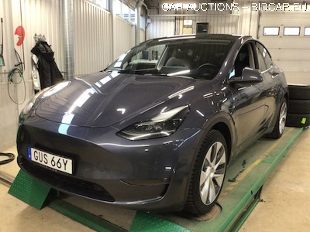 Tesla Model Y longe range awd Skinn, Pano, P-Varmare, Nav