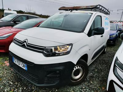 Citroen Berlingo M 650kg BlueHDi 100 S&amp;S BVM Driver VU [4P] bvm 5-100CH-5cv, 2019